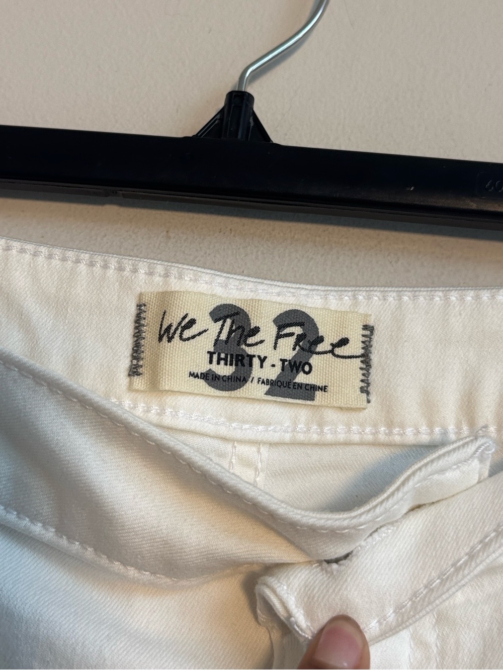 NWT We the Free Float on Flare Jeans in White - 32 - Picture 6 of 8